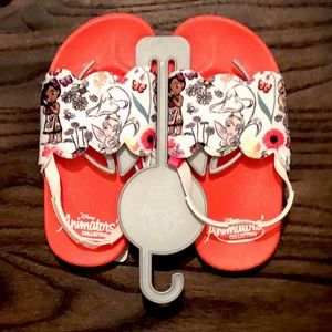 Disney Animators Collection Sandals Child size 7/8